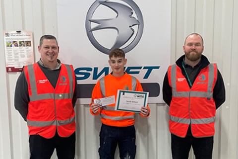 Swift announce the winner of January's Apprentice of the Month