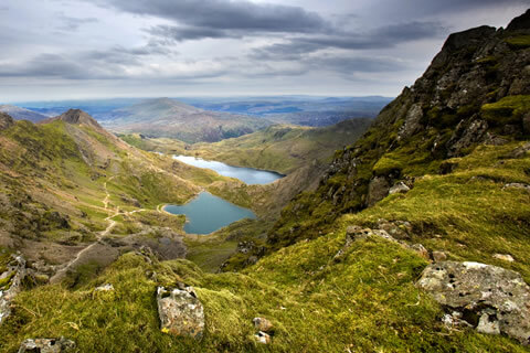 Snowdonia National Park in Wales